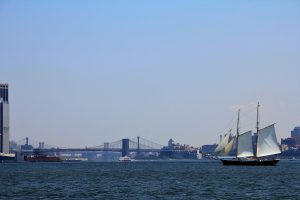 BoatBrooklynBridge